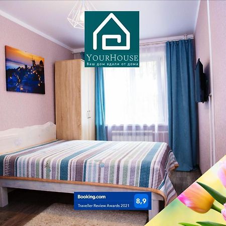 Yourhouse Микрорайон 1, Дом 5 - Экономичнее Квартиры, Уютнее Гостиницы Almaty Luaran gambar